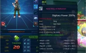 conta maginifica Digimon Online TOP