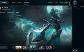 Conta Gold V c/ Borda Campeões Skins e Muitos Espólios