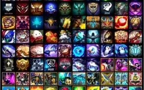 Conta de LoL c/ Borda Platina V - 55 skins 100 campeões