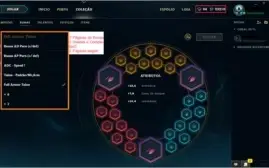 Conta de LoL c/ Borda Platina V - 55 skins 100 campeões