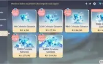 Conta AR 45 Xiao, Zhongli C1, Mona C1, Keqing Genshin Impact