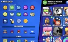 Conta Brawl stars 49 brawler bem cuidada!