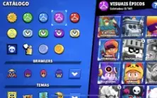 Conta Brawl stars 49 brawler bem cuidada!