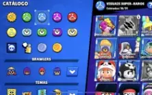Conta Brawl stars 49 brawler bem cuidada!