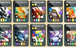 Conta Dragon City, 1200 Joias + 5 Passes