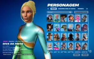 Conta Fortnite 130 skins