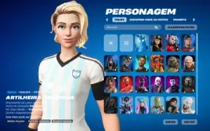 Conta Fortnite 130 skins