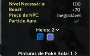 Conta PXG Malefic 178 com shiny charm