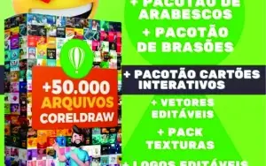 Mega Pacote Com Arquivos Premium Para Corel Draw