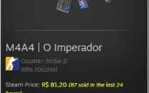 Conta Steam R$ 1400 De Saldo - Csgo-Prime + Skins