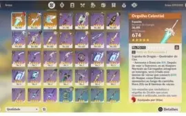 Conta AR 55, 5 personagens 5 estrelas, 3 armas 5 estrelas