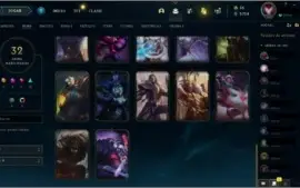 Conta unranked Platina season passada