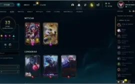 Conta unranked Platina season passada