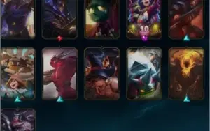 Conta com rammus rei , ex diamante , dropou inatividade.