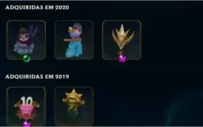 Conta com rammus rei , ex diamante , dropou inatividade.