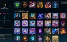 Conta com rammus rei , ex diamante , dropou inatividade.
