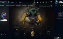 Conta com rammus rei , ex diamante , dropou inatividade.