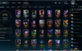 CONTA LEAGUE OF LEGENDS PLATINA 2