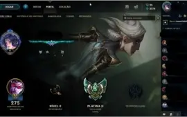 CONTA LEAGUE OF LEGENDS PLATINA 2