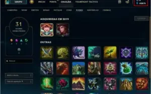 CONTA UNRANKED | NV30 | 3 CAMPEÕES | 43875 ESSÊNCIAS