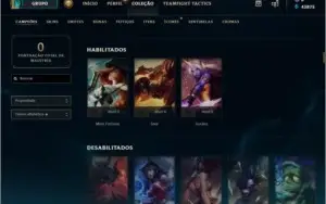 CONTA UNRANKED | NV30 | 3 CAMPEÕES | 43875 ESSÊNCIAS