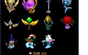 Ouro 4 / 50 Skins /  Espólios / ETC