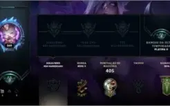 CONTA LOL PLAT 4 SEASON PASSADA 60% DE WINRATE 164 SKINS