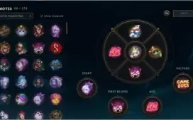 CONTA LOL PLAT 4 SEASON PASSADA 60% DE WINRATE 164 SKINS