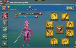 Conta 346M +t4 +231k Gemas "Trap"