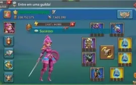 Conta 346M +t4 +231k Gemas "Trap"