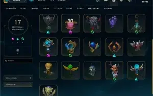 Conta league of legends/valorant