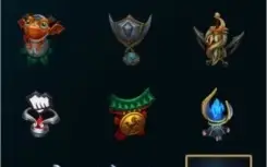 Conta League of legends todos os campeões, borda platina