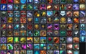 Conta League of legends todos os campeões, borda platina