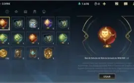 Conta Wild Rift Level 25 Ouro II 2 Baús de Skin