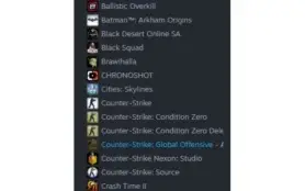 Conta Steam 7 anos jogos atuais