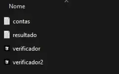 Código Checker contas NFA/FA + CONTAS