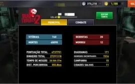 Dead Trigger 2: lvl 42, gold - 1100, tech 10