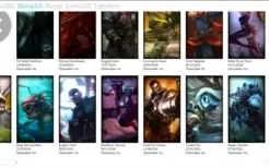 CONTA BRONZE 1 86 CHAMPS 43 SKINS 2 PÁGINAS DE RUNAS