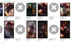 CONTA BRONZE 1 86 CHAMPS 43 SKINS 2 PÁGINAS DE RUNAS