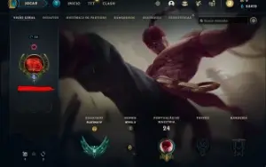 Conta Lol Platina 4