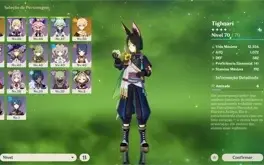 Conta Genshin Tighnari + Caminho do Caçador