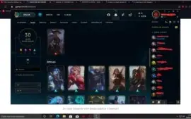vendo ou troco conta de lol(gold4)mais informaçoes descriçao