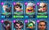 Conta de Clash Royale nível 13, cartas nível máximo