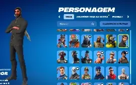 Conta Fortnite skins do passe 3 4 e 5, cap1e salve o mundo.