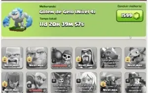 CLASH OF CLANS - CV 12 MAXIMIZADO