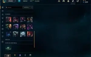 Conta platina 1 com lux elementalista sem email verificado