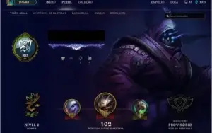 CONTA UNRANKED, DIAMOND S7 MMR MUITO ALTO SKIN RARA