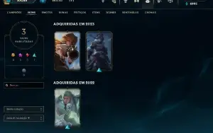 Conta de League of Legends - Diamante 4