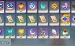 Ganyu + Amos + Eula + Tumulo + Detalhes Desc End Game AR 55