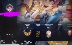 Conta lol Gold 2 + 80 skins